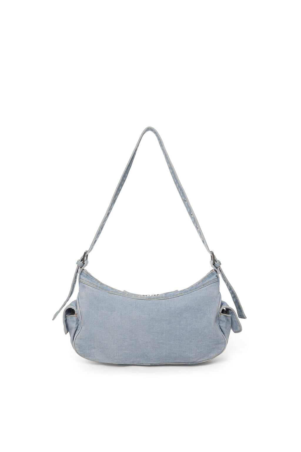 Matinkim Matin Dust Denim Side Pocket Bag IN Light Blue