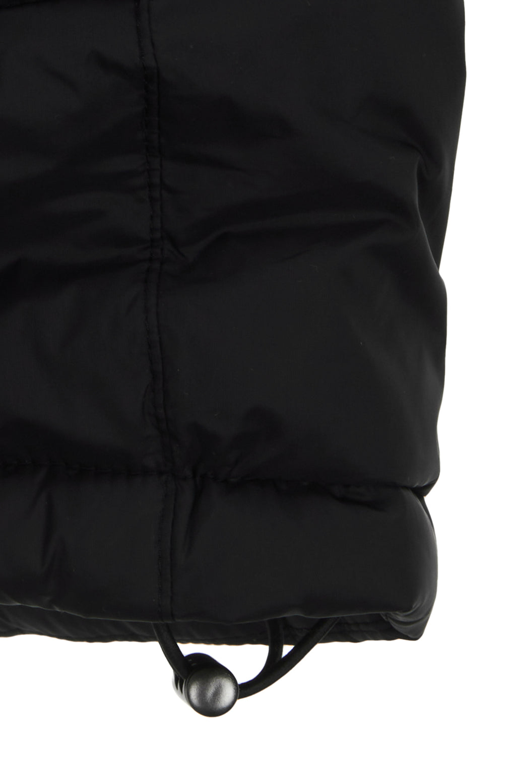 Matinkim Big Logo Point Down Vest For Men IN Black