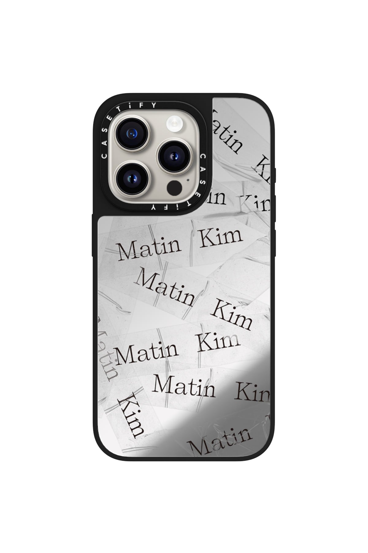 Matinkim Matin Kim X Casetify Tape Case IN Silver