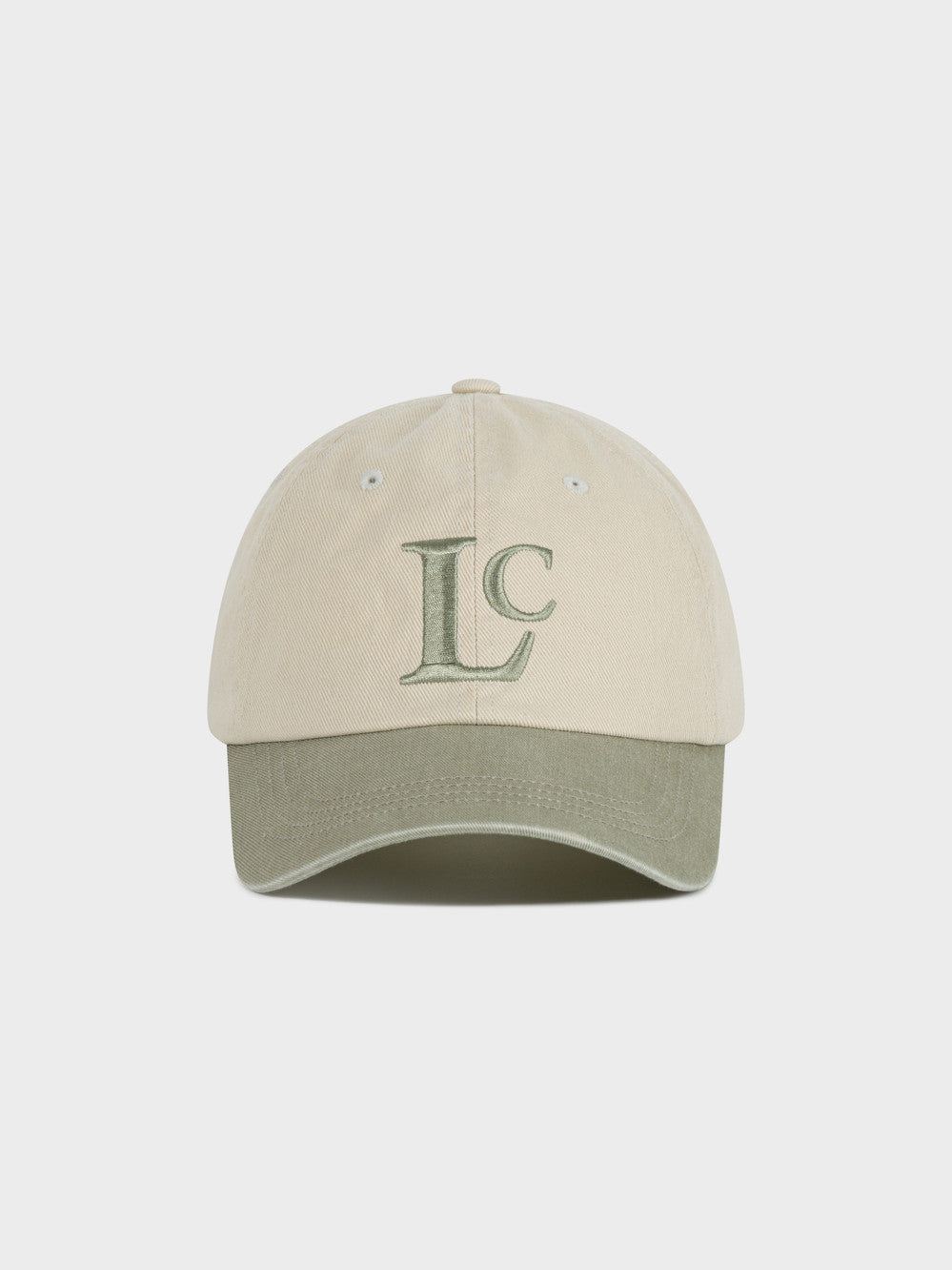 Low Classic Lc Logo Ball Cap Beige Khaki