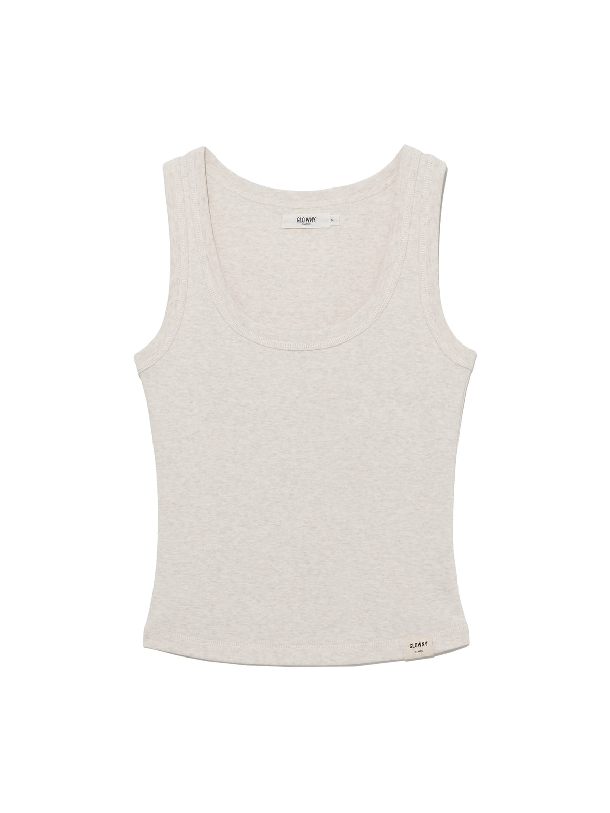 GLOWNY G Classic Scoop Neck Sleeveless (Oatmeal)