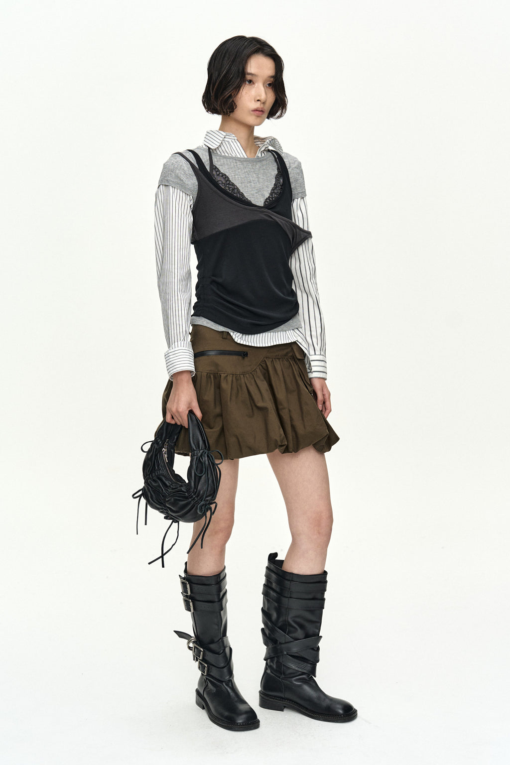 Andersson Bell Upside-Down Layered T-Shirt