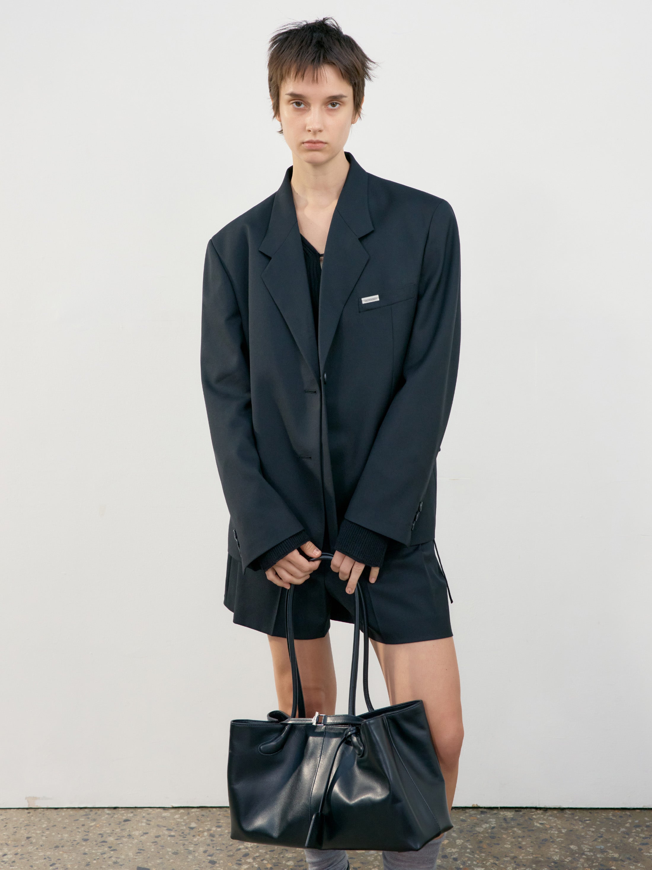 [low_classic] HARICOT MINI BAG  
BLACK