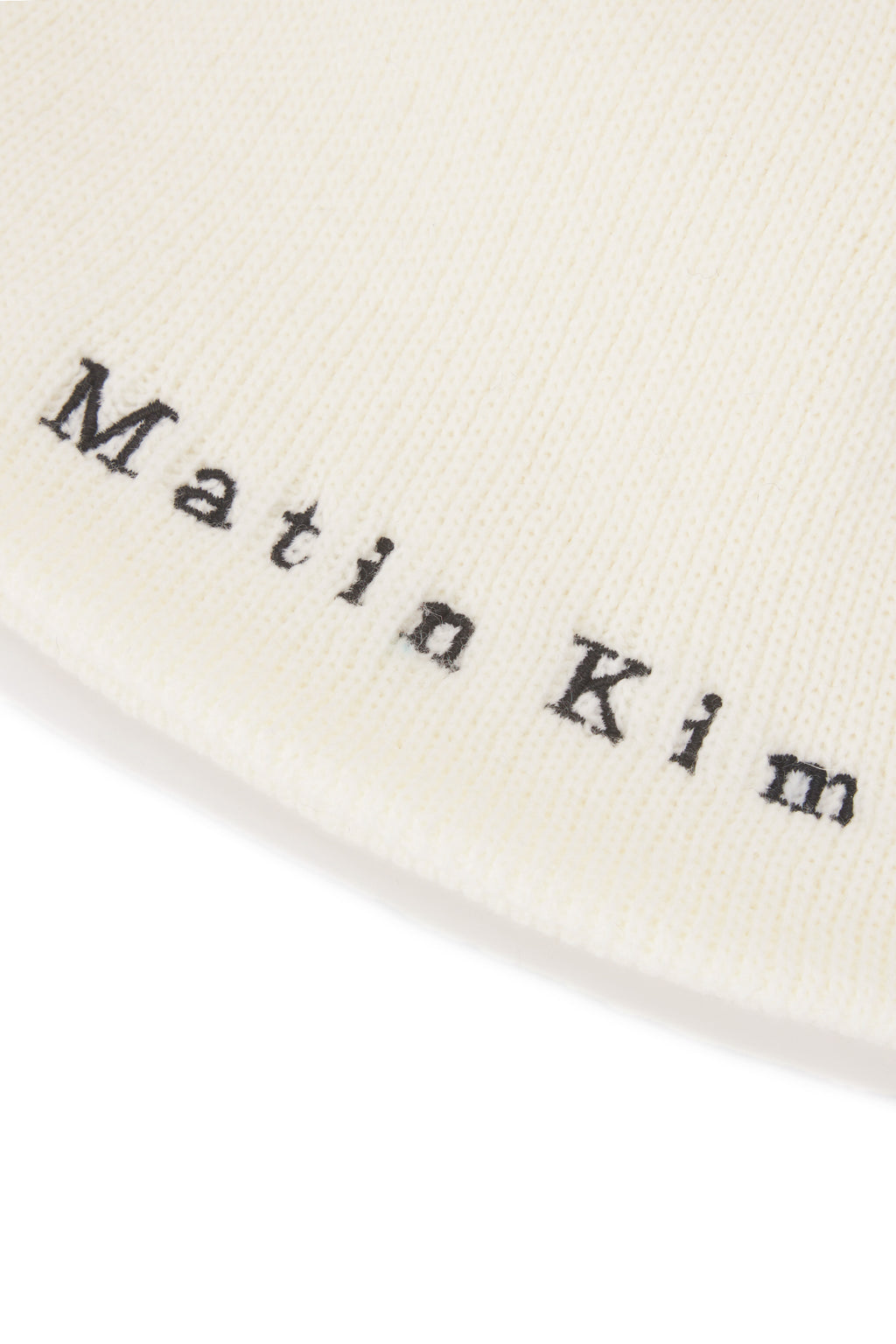 [matinkim] MATIN CLASSIC BEANIE IN WHITE