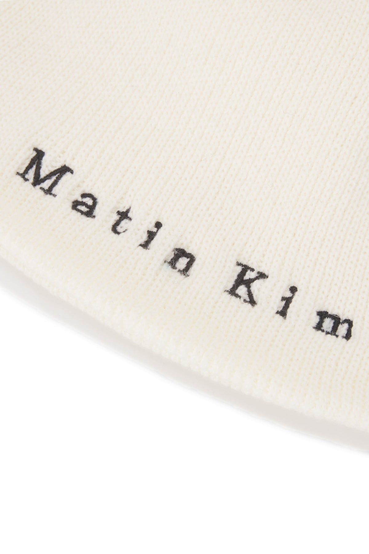 [matinkim] MATIN CLASSIC BEANIE IN WHITE