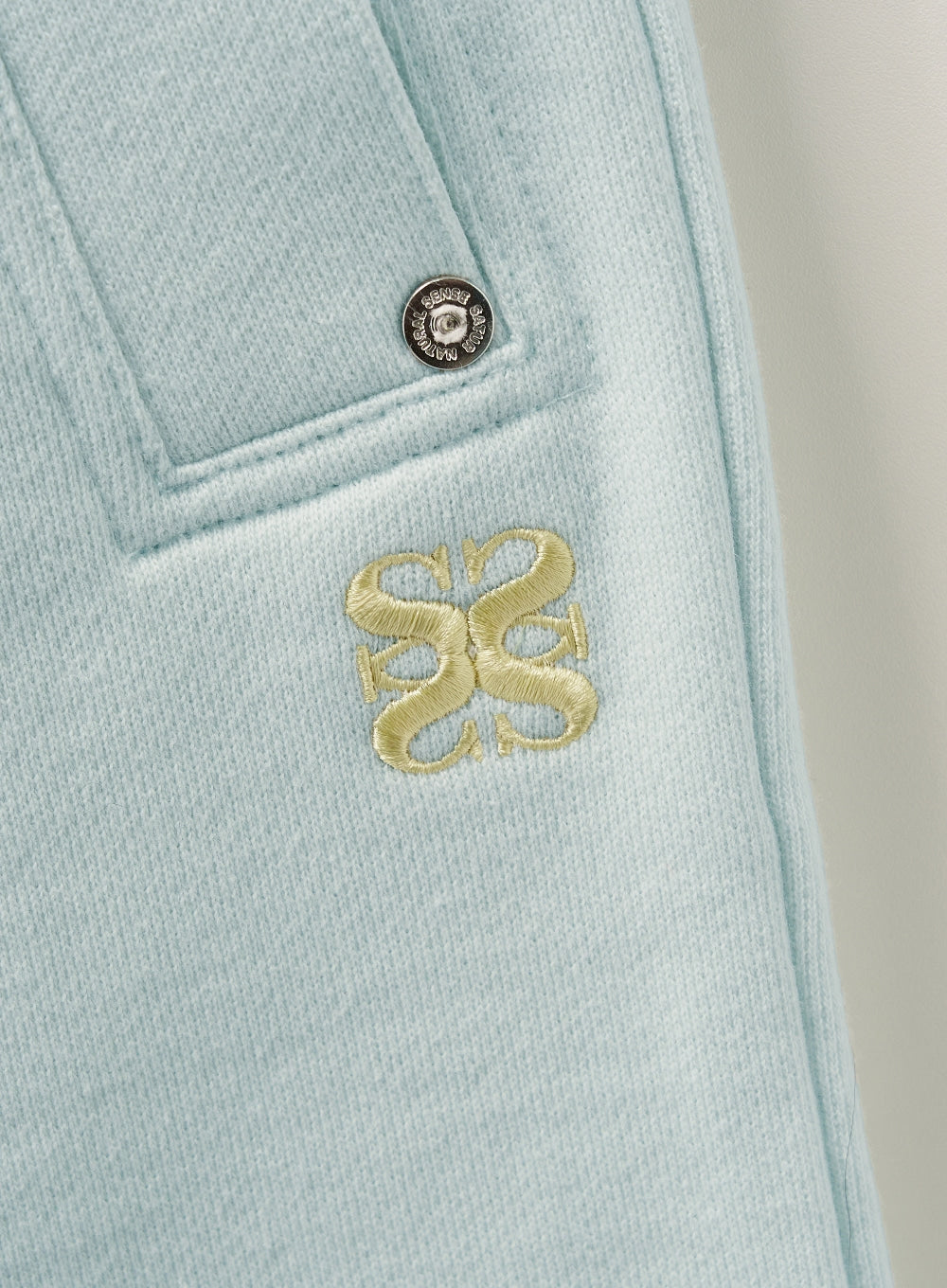 [satur] Teo Cotton Bermuda Pants - Ice Blue