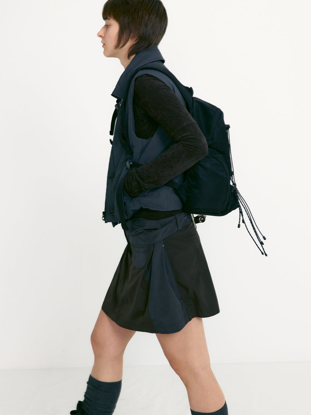 Low Classic Mini String Backpack Black