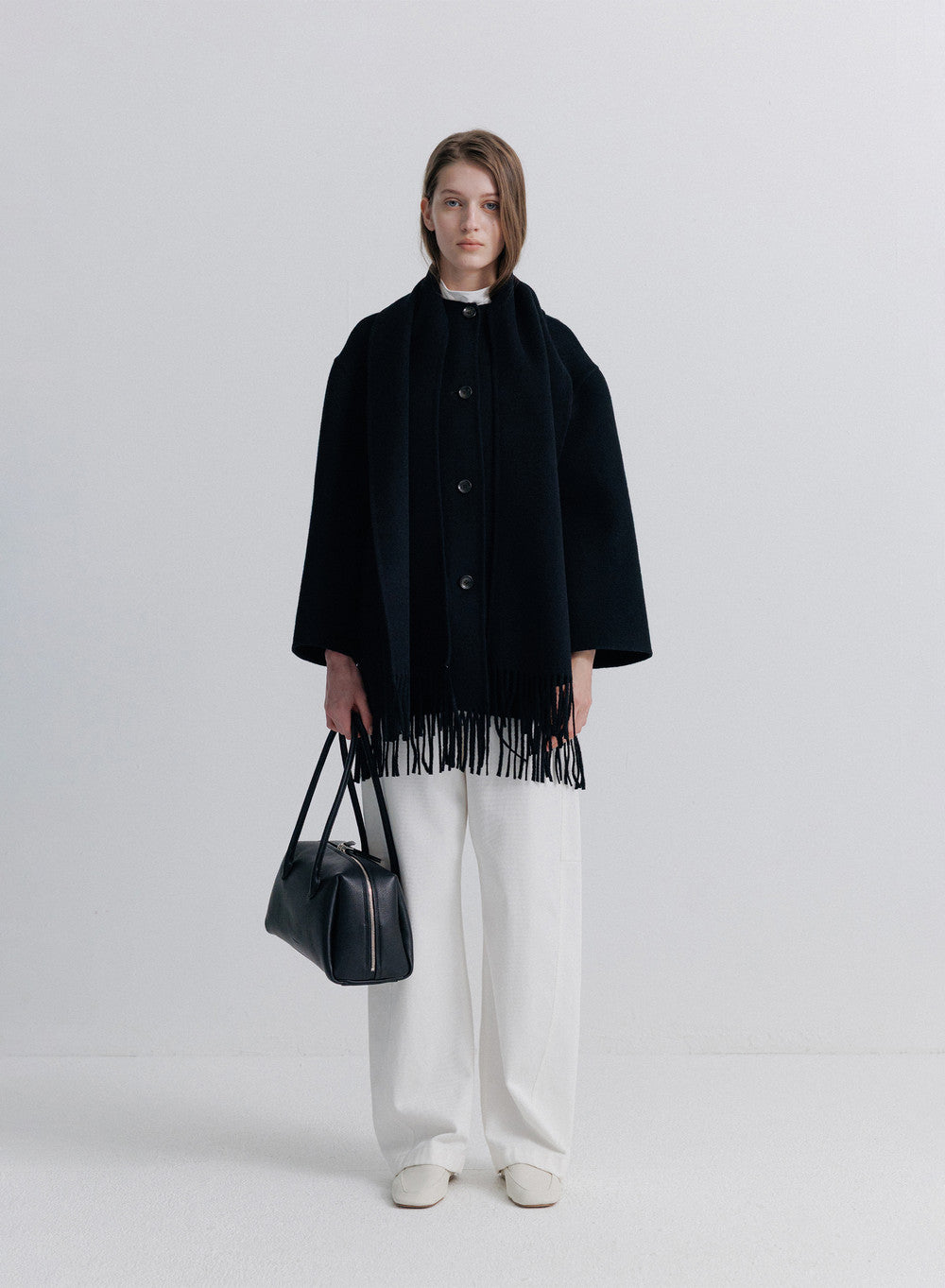 Kindersalmon Brion Leather Bag Black