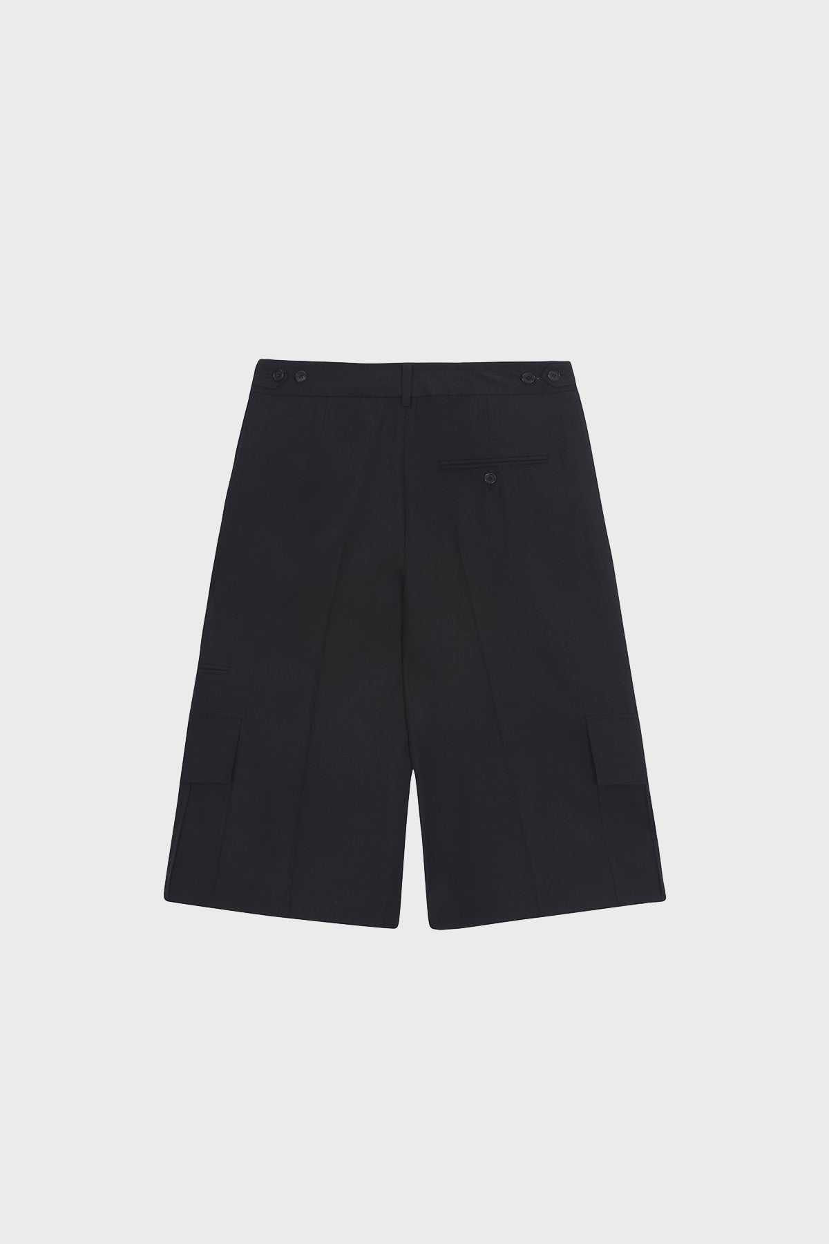 Matinkim Cargo Detail Bermuda Pants IN Black