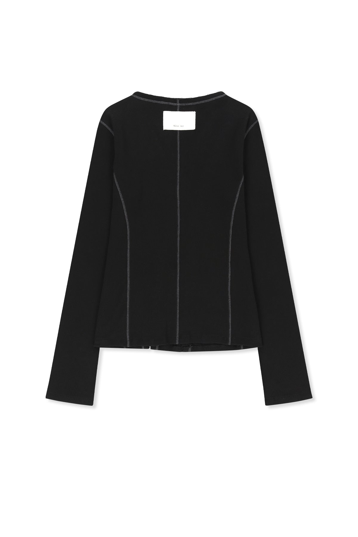 Matinkim Multi Styling Hook Detail Slim Top IN Black