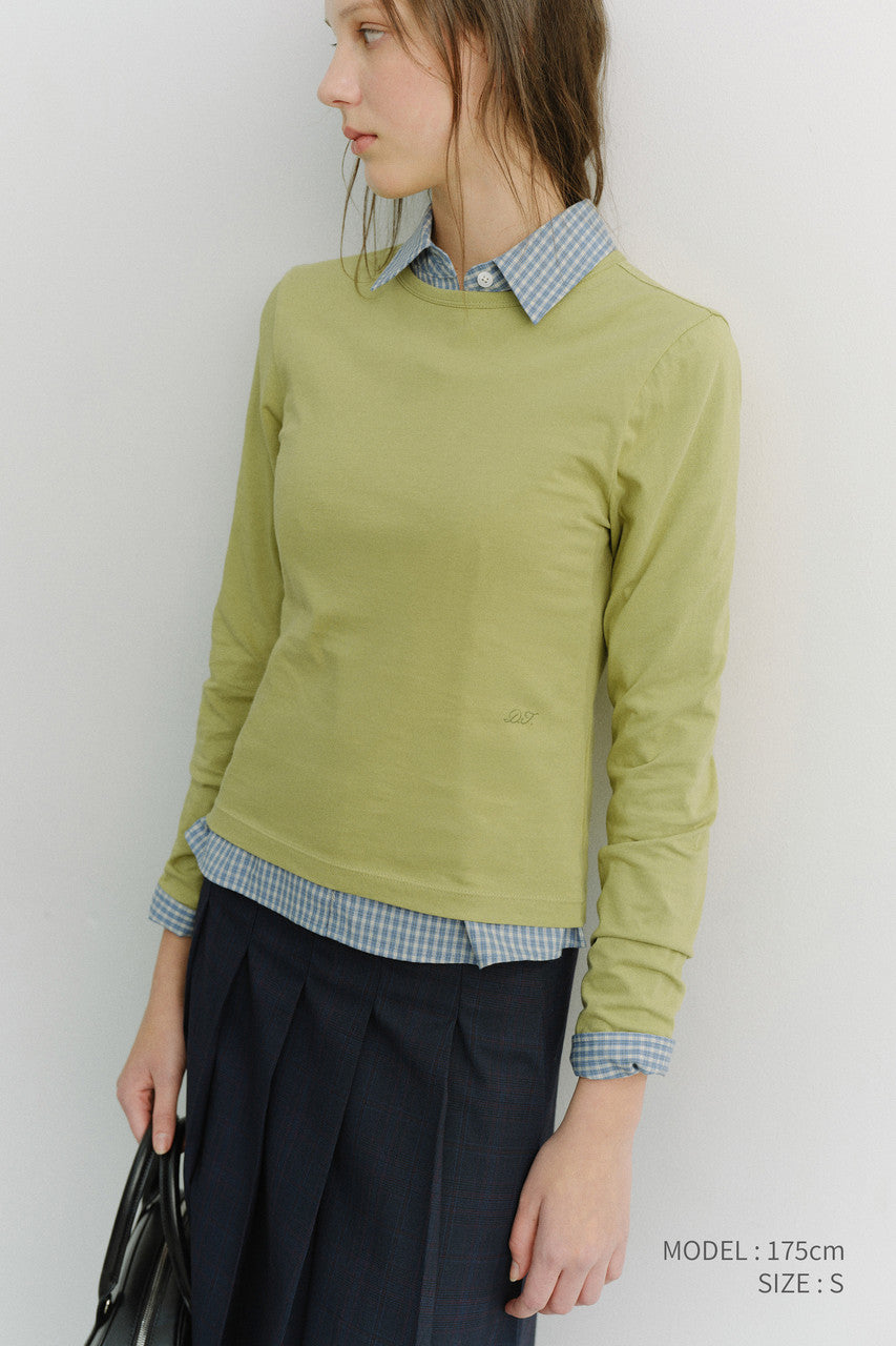 Dunst Essential Crew-Neck T-Shirt Olive