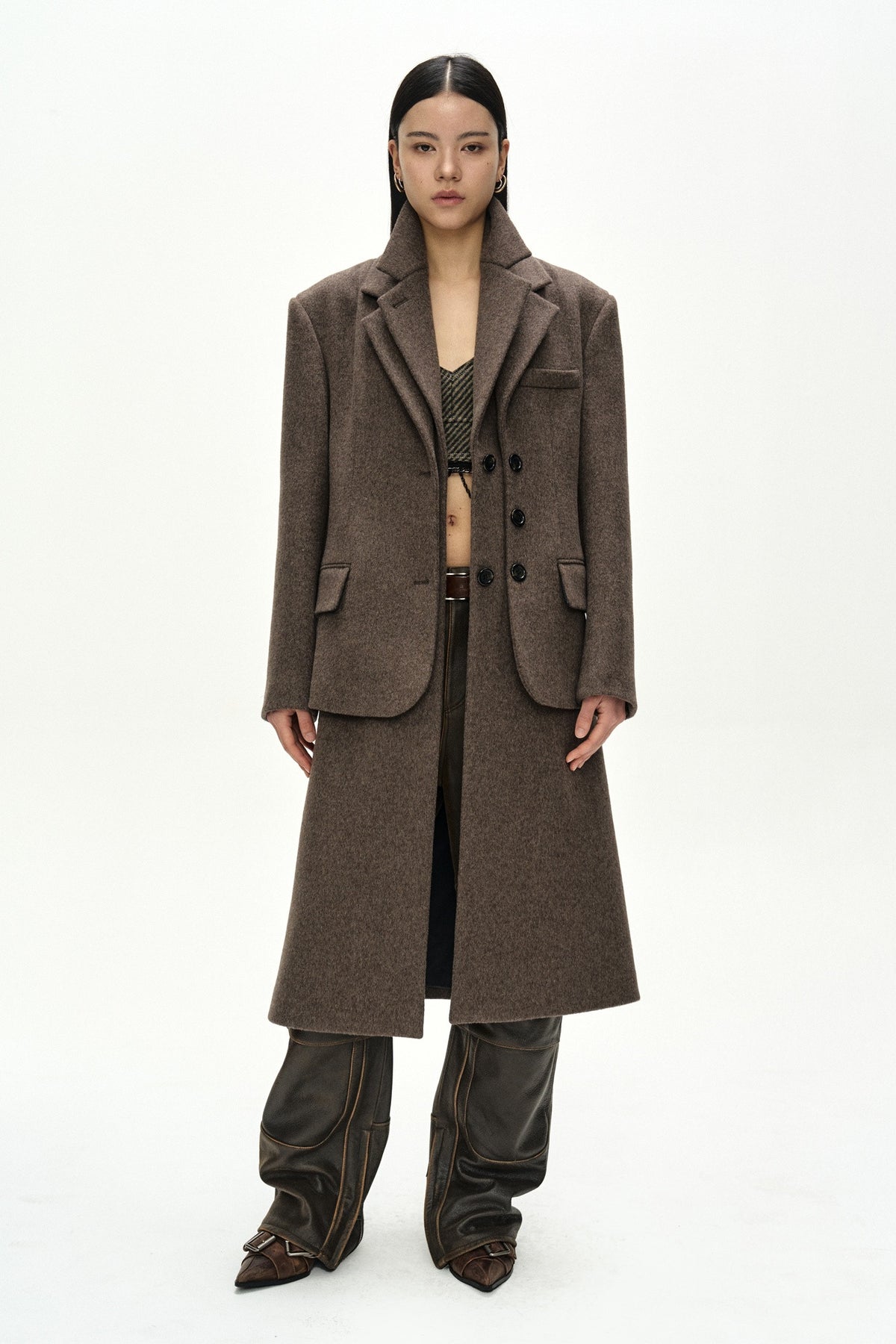 Andersson Bell Blazer Layered 26 Coat