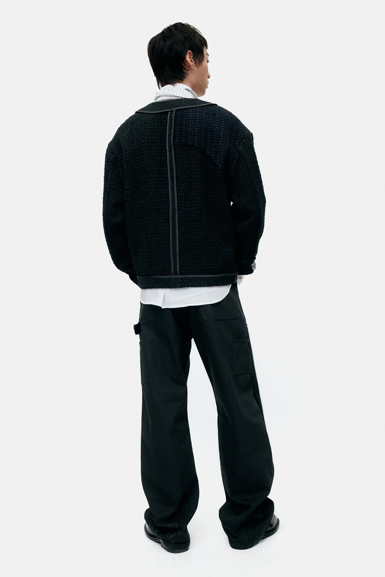 Andersson Bell Unisex Inside Out Tweed Cardigan