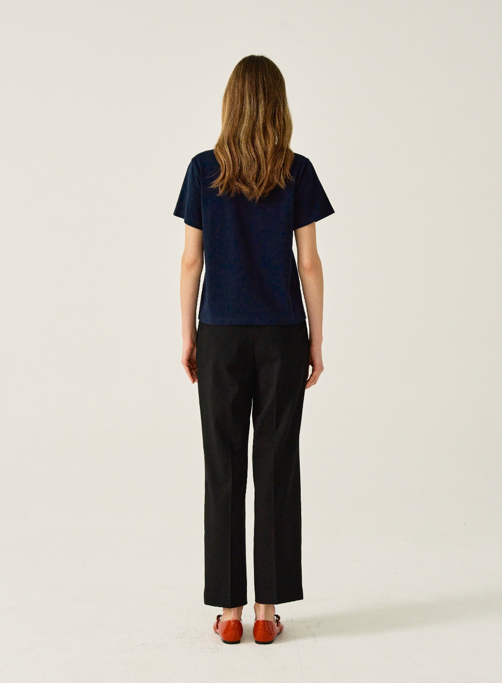 [satur] (W) Tarot Graphic T-Shirt - Classic Navy