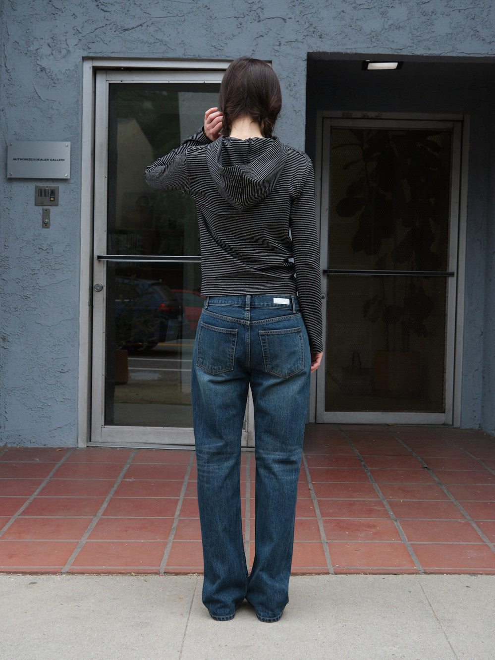 Low Classic Low-Rise Jeans Mid Blue
