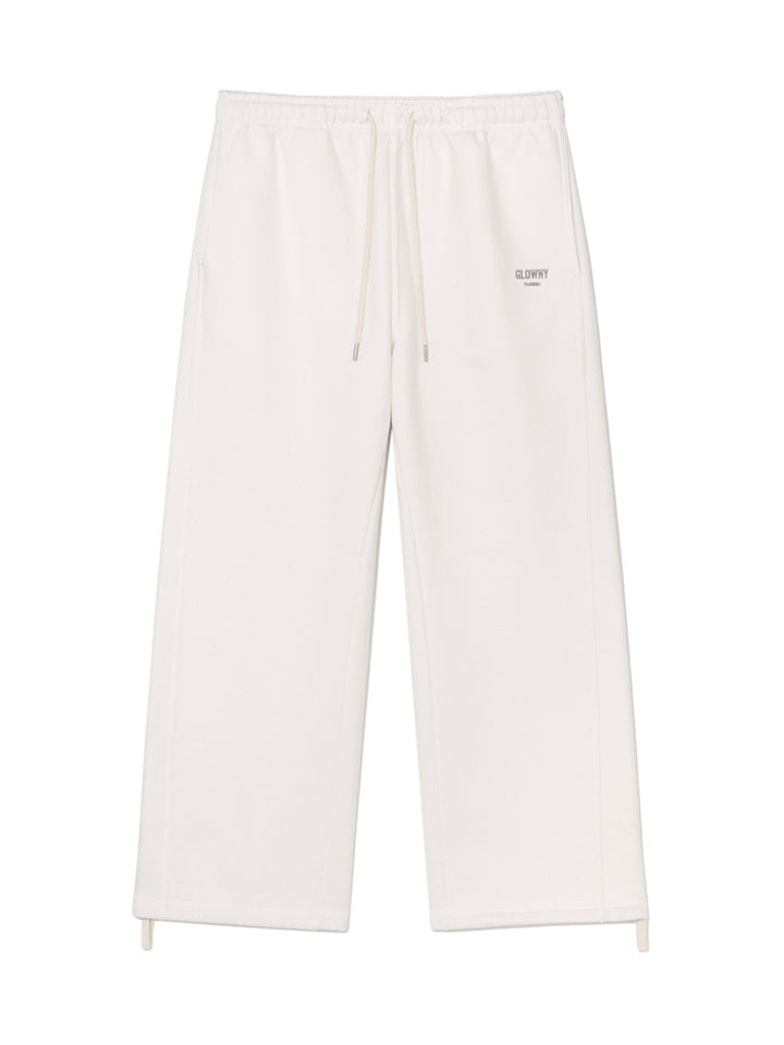 GLOWNY G Drawstring Sweatpants (Ivory)