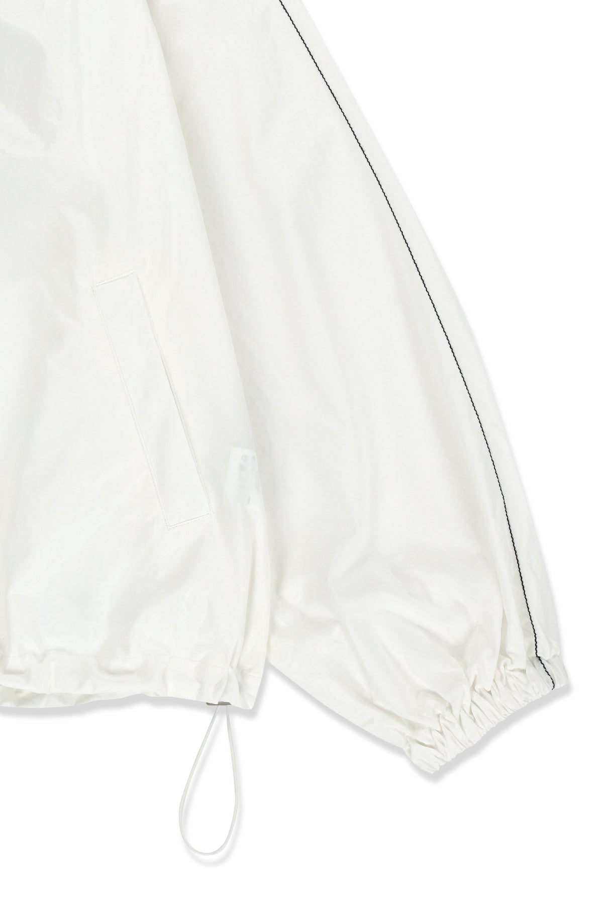 Matinkim Matin Kim Logo Coating Jumper IN White