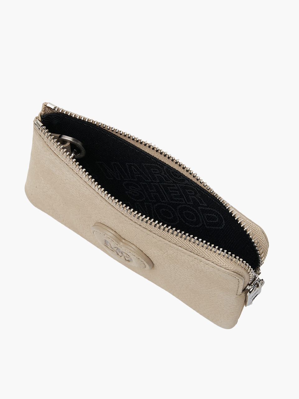 Margesherwood Heart Zipper Wallet nude nubuck