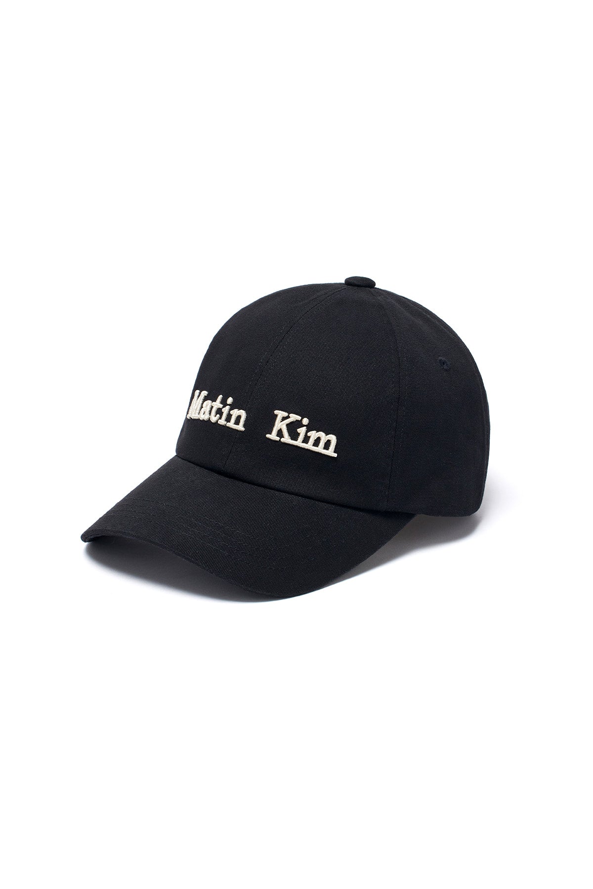 [matinkim] MATIN CLASSIC LOGO BALL CAP IN BLACK