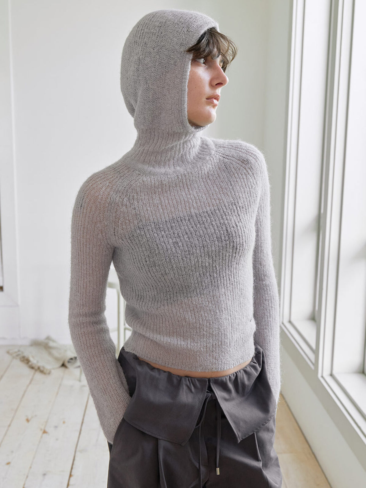 Raive Hood Warmer Knit