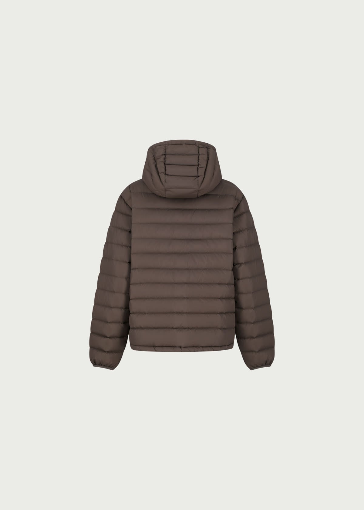 Depound light duck down jumper - brown