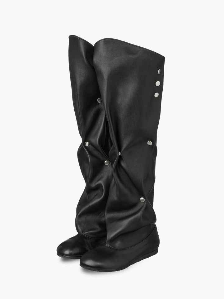 Margesherwood Snap Stretch High Boots black