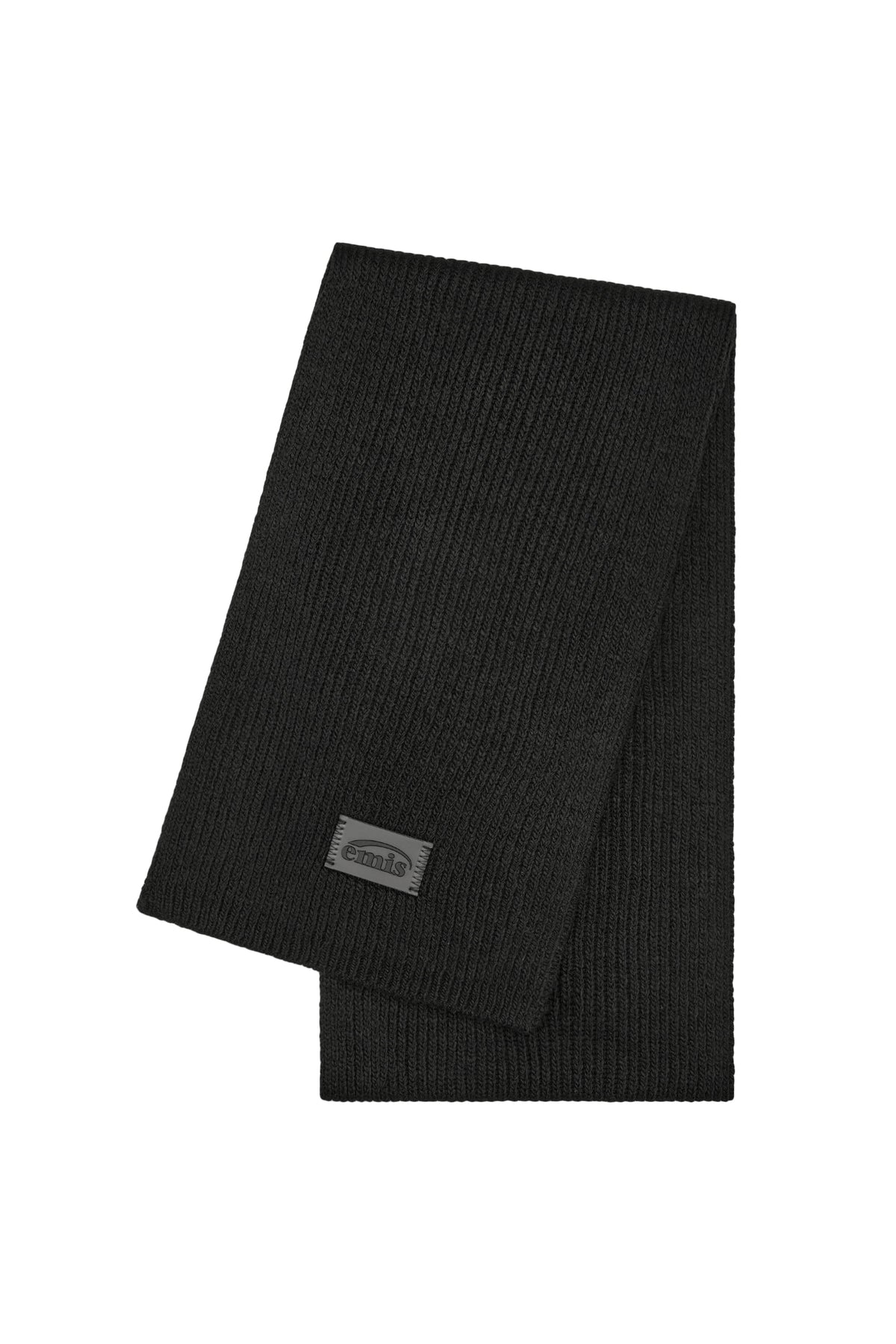EMIS Square Patch Point Muffler-Black