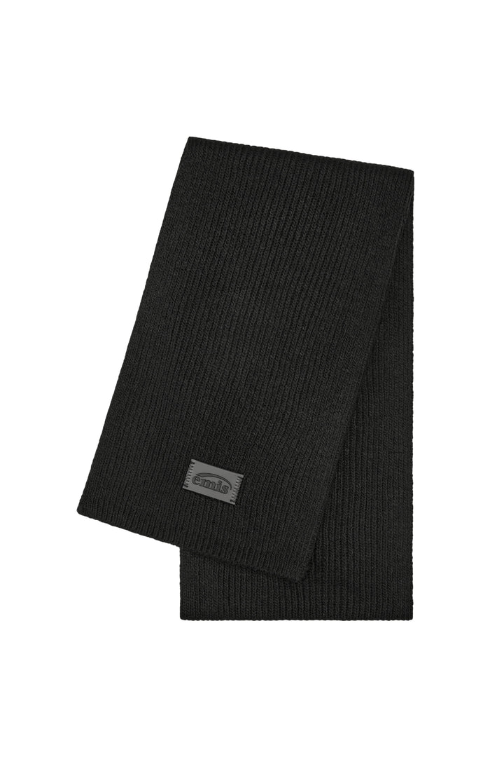 EMIS Square Patch Point Muffler-Black