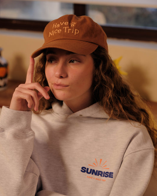 Have a Nice Trip Ball Cap_Cinnamon Brown