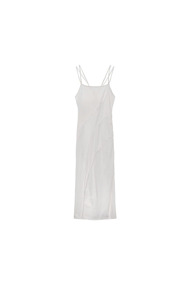 Matinkim Cut Out Layered Maxi Dress IN White