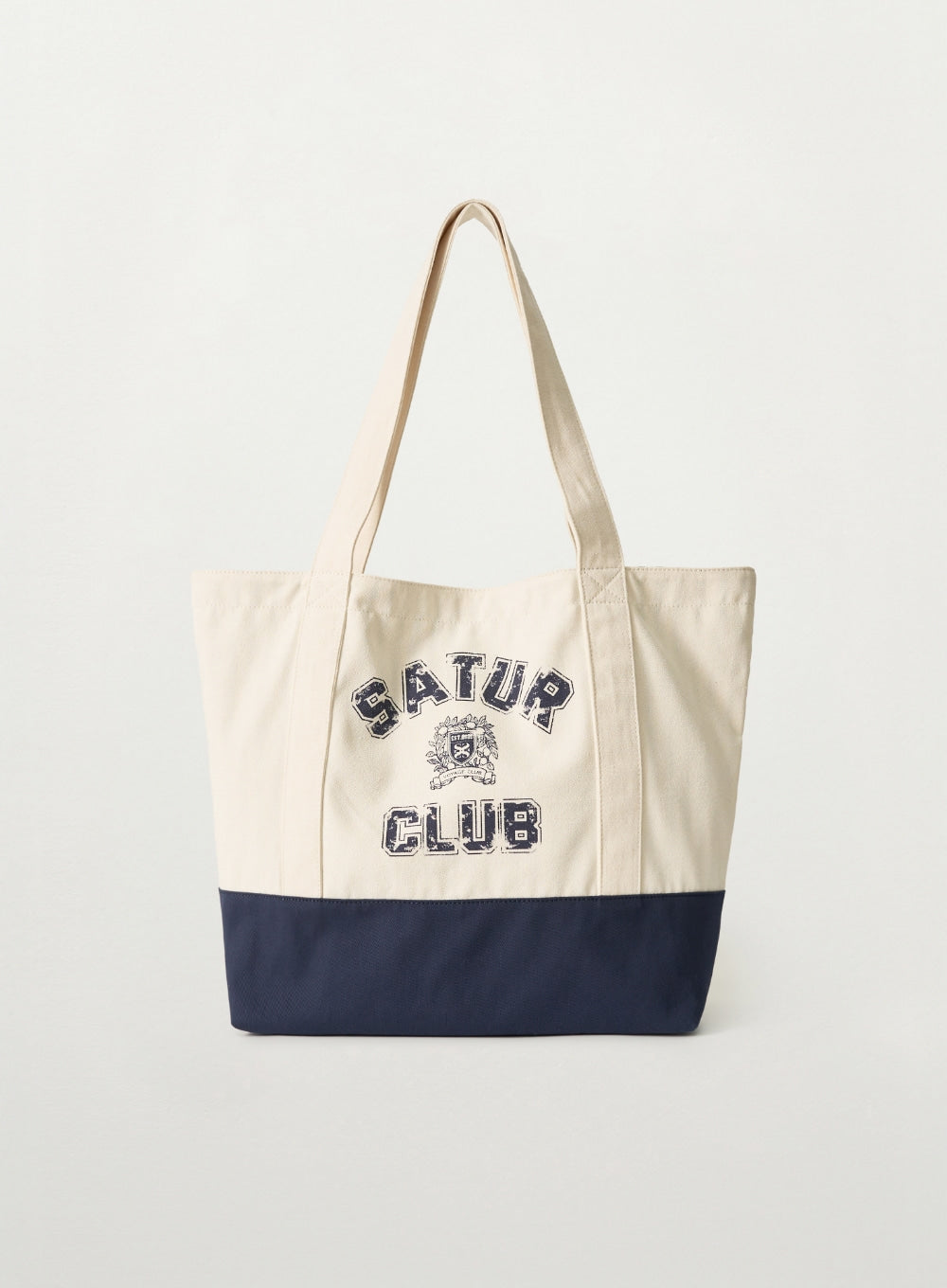 Satur Classic Reversible Shoulder Bag - Navy