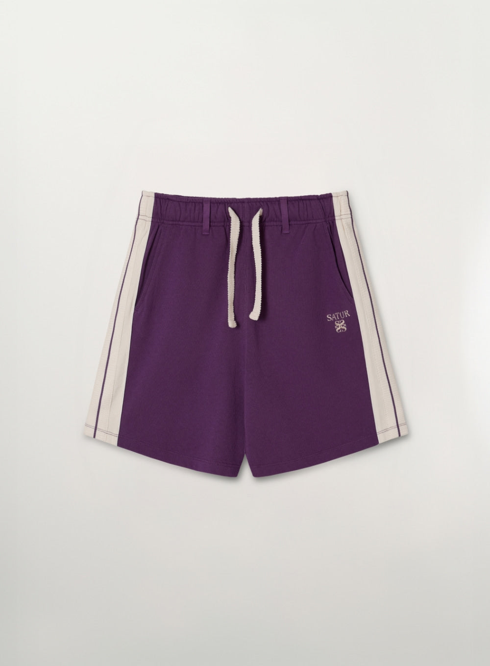 Satur Lawton Lining Track Shorts - Purple