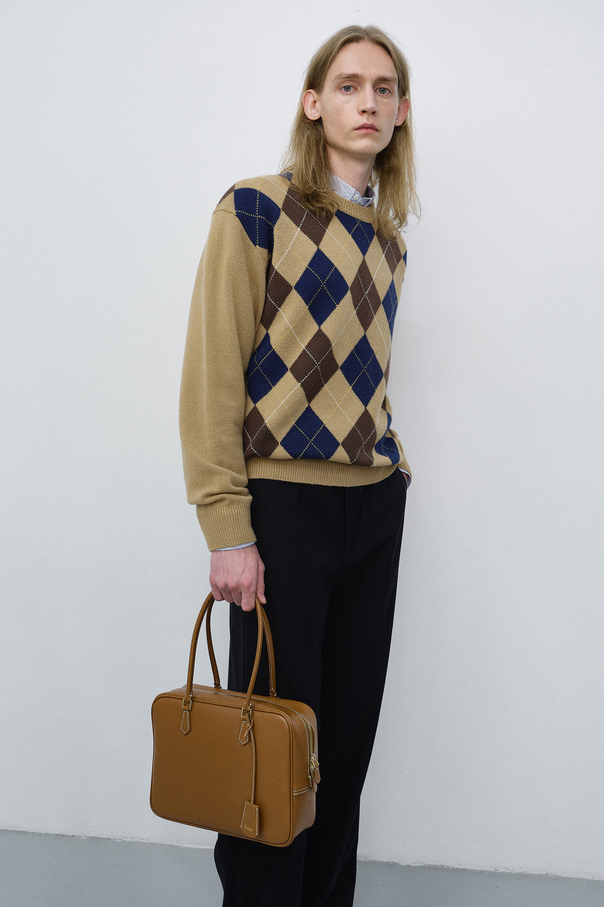 Dunst Classic 28 Leather Bag Tan