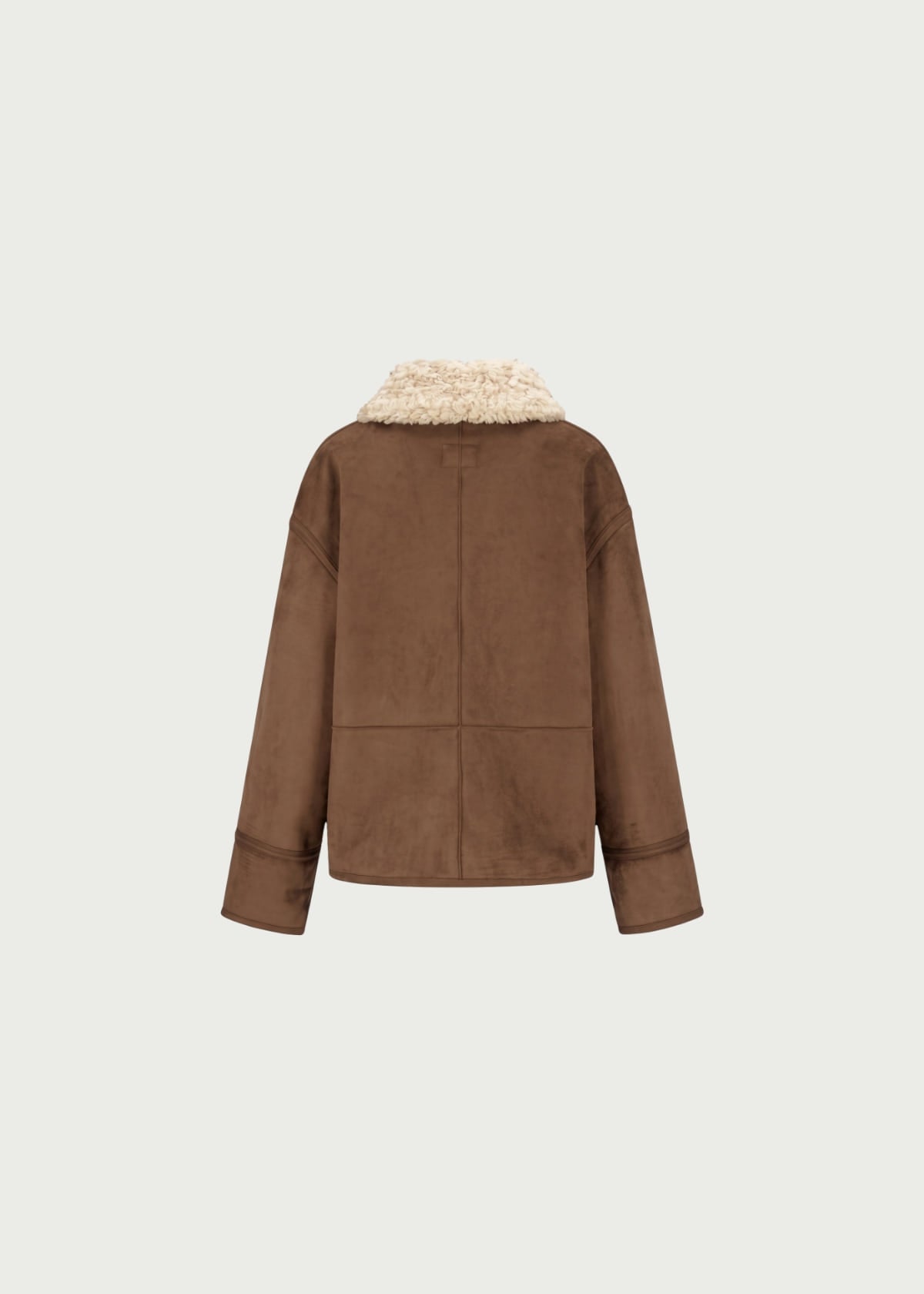 Depound signature reversible shearling mustang - dark brown