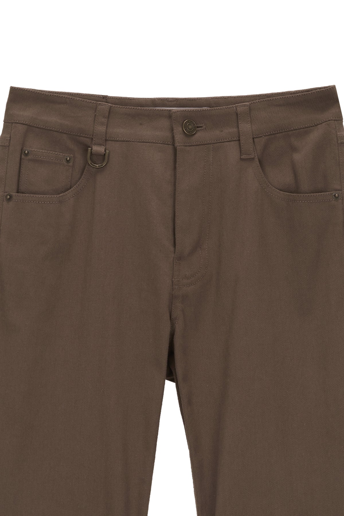 [matinkim] BOOTS CUT CARGO PANTS IN KHAKI BROWN