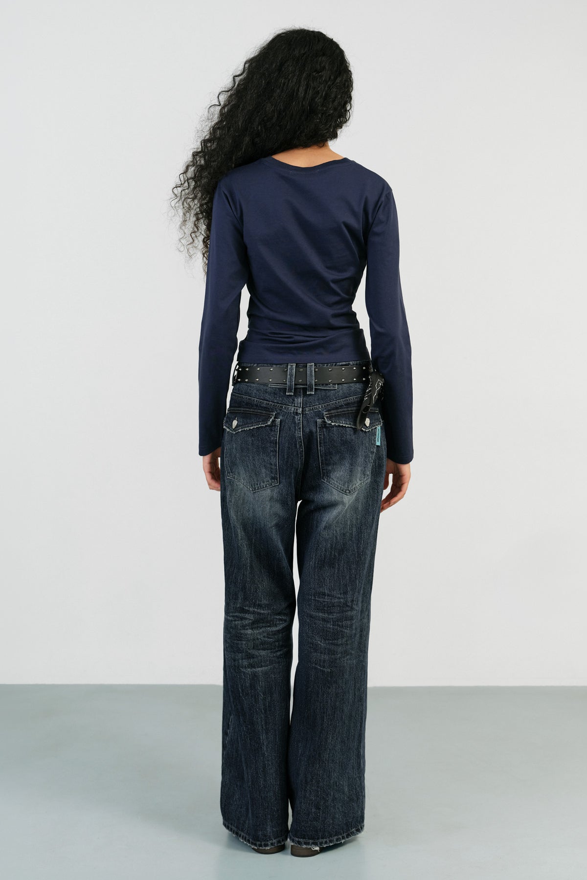 Instantfunk Vintage Funk Love Tee - Navy