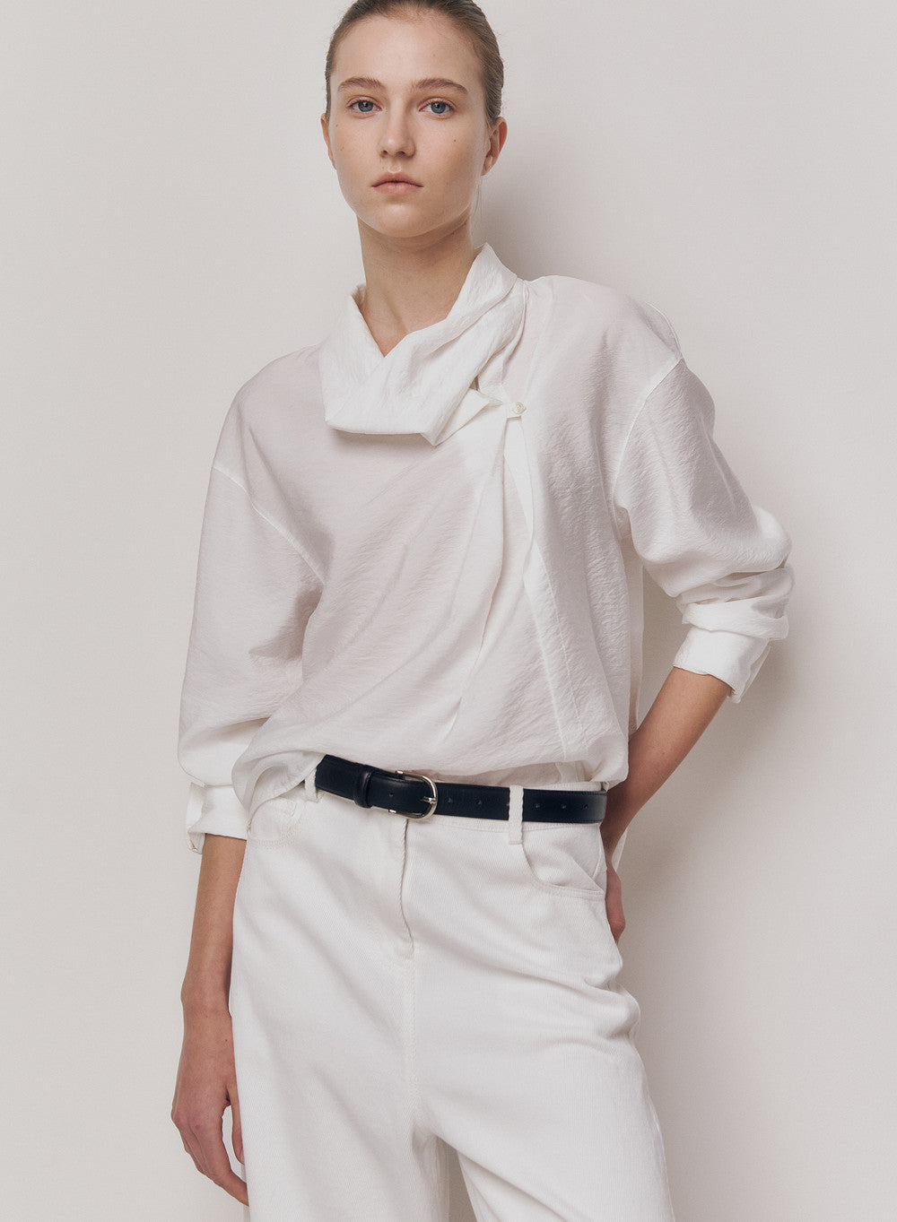 Kindersalmon Anais Blouse White
