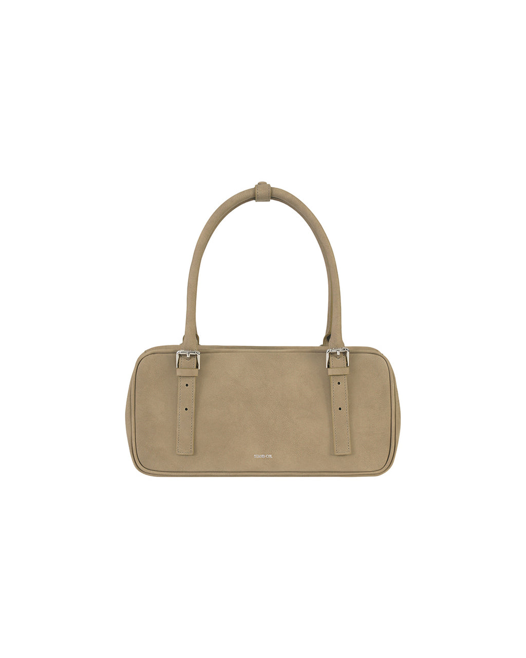 [standoil] Square Bowling Bag · Square Bowling Bag / Taupe