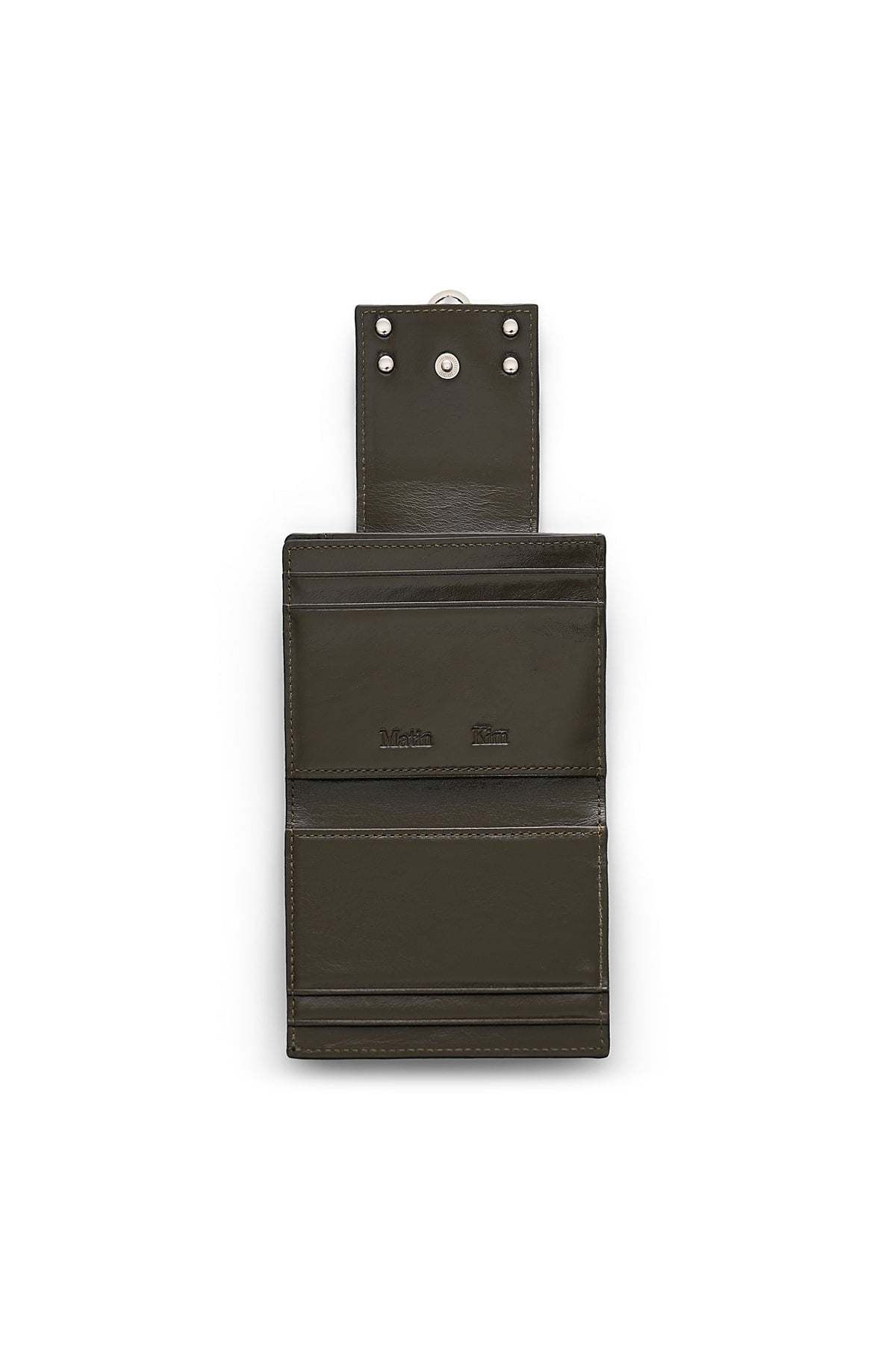 Matinkim Matin Arch Ring Flap Wallet IN Khaki