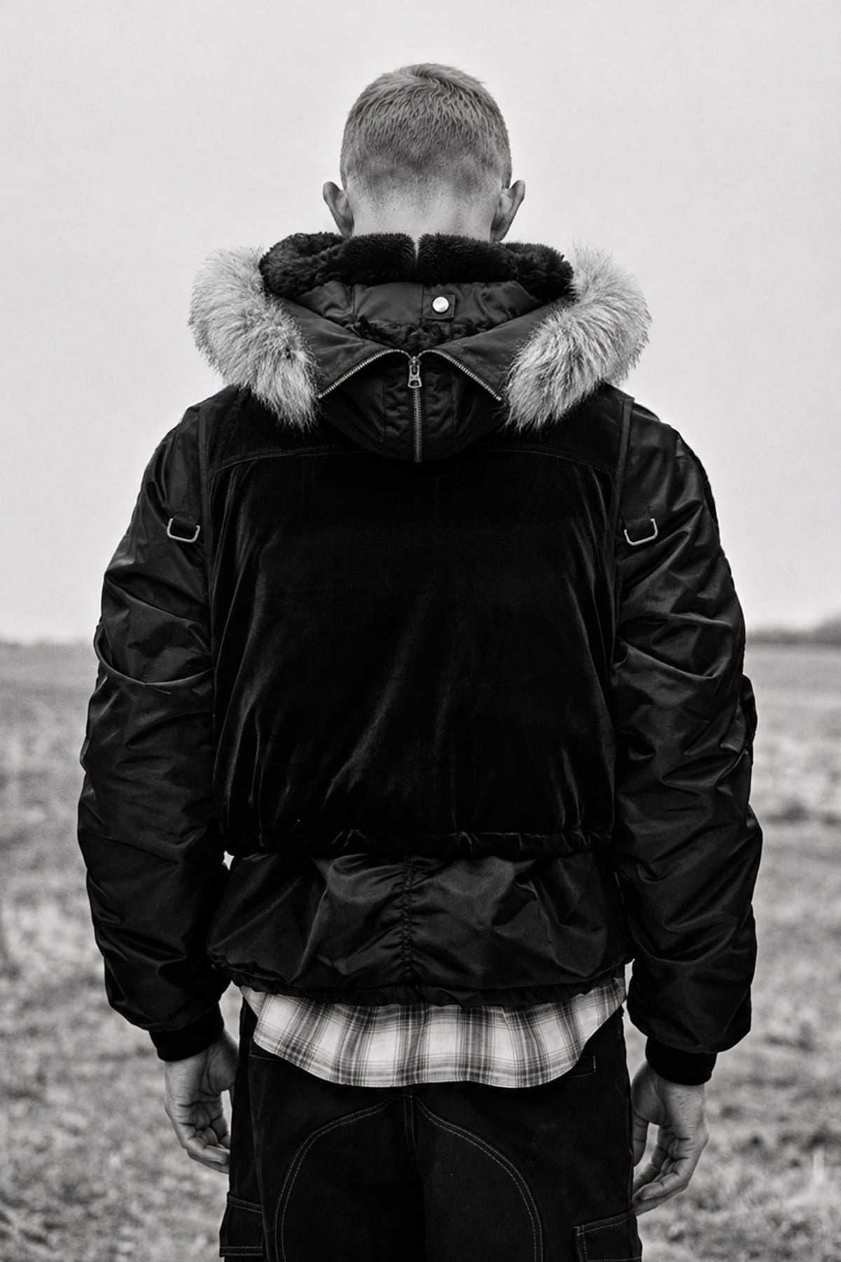 Andersson Bell X Alpha Industries Vest Layered N-2B Jacket