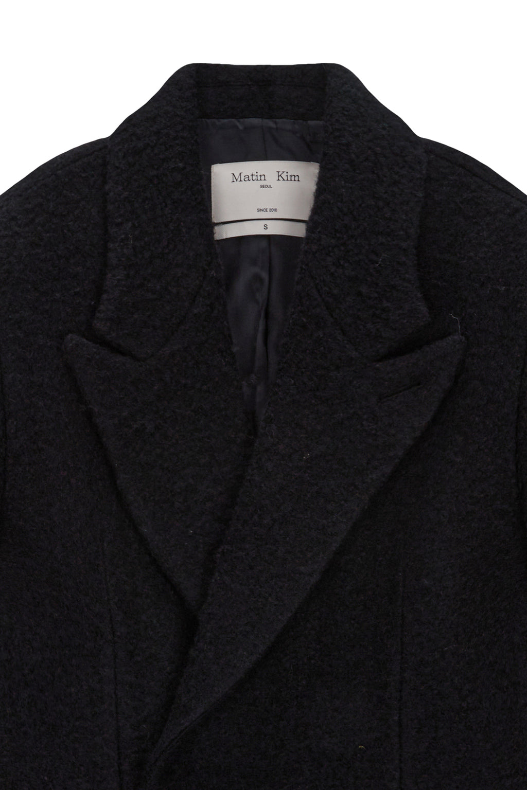 Matinkim Two Button Pocket Wool Jacket IN Dark Navy