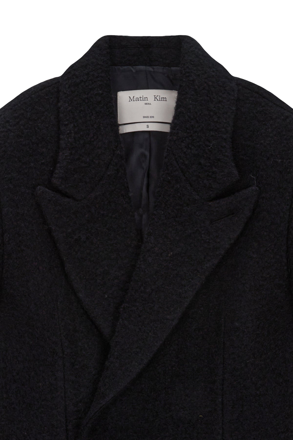 Matinkim Two Button Pocket Wool Jacket IN Dark Navy