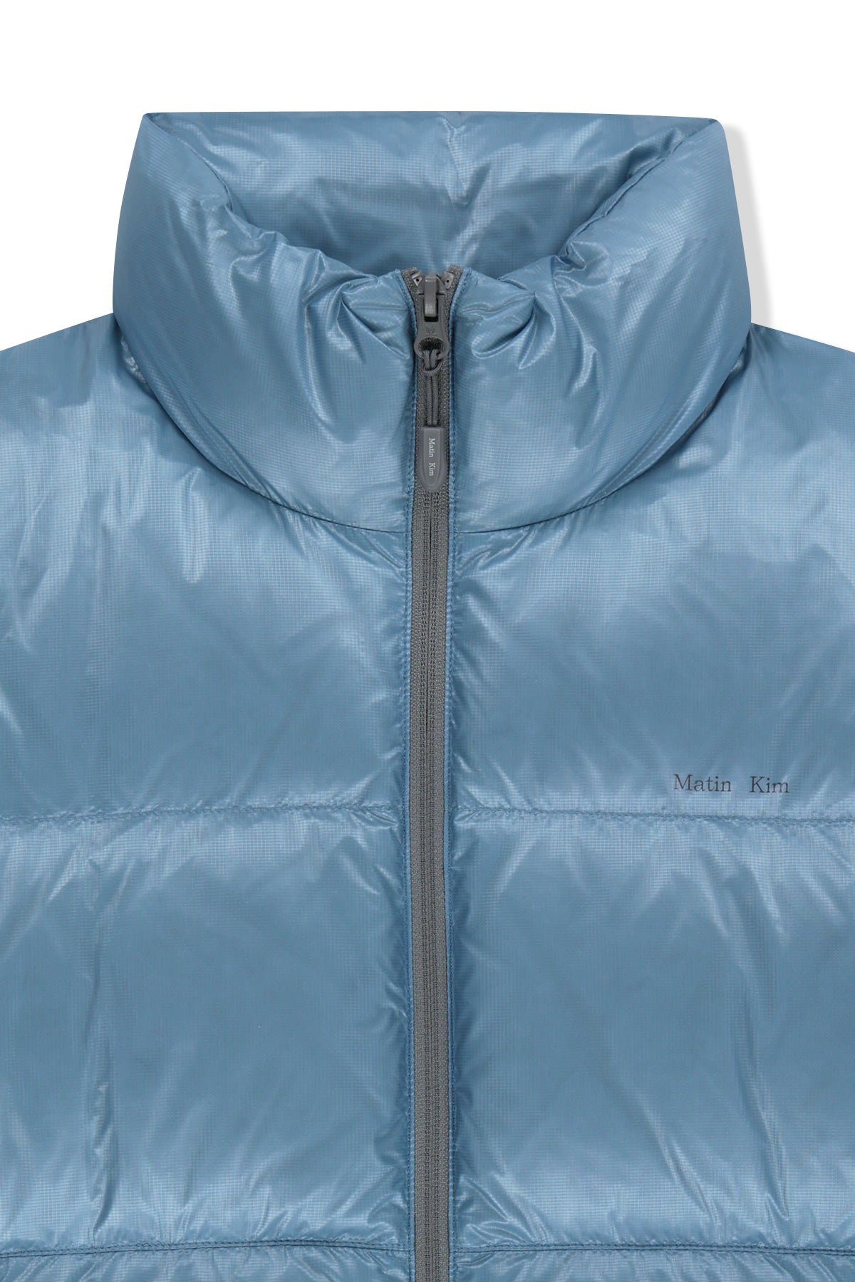 Matinkim Icon Logo Down Jumper IN Light Blue