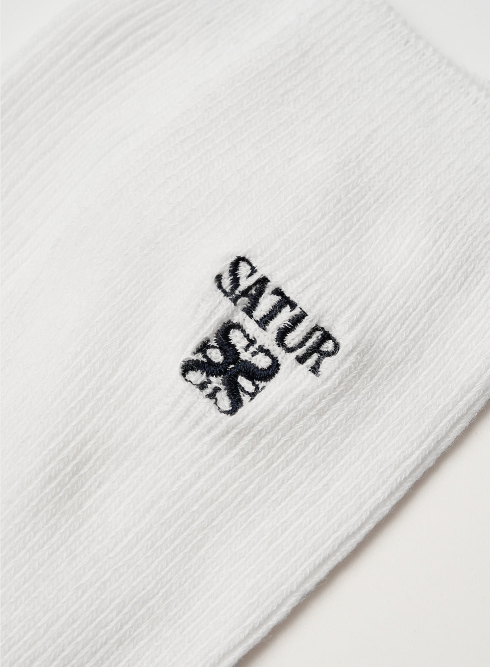 [satur] Apero Cotton Ribbed Socks