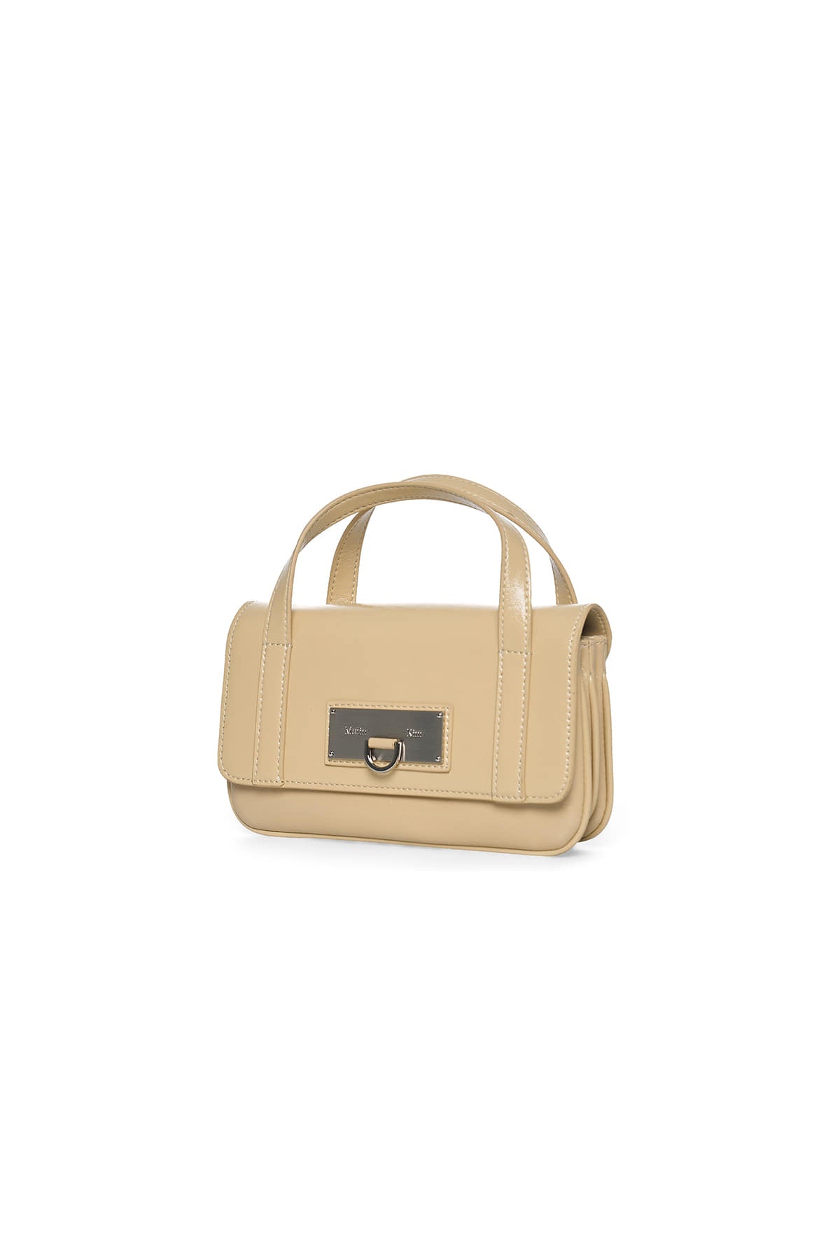 Matinkim Multi-Pocket Mini Cross Bag IN Light Yellow