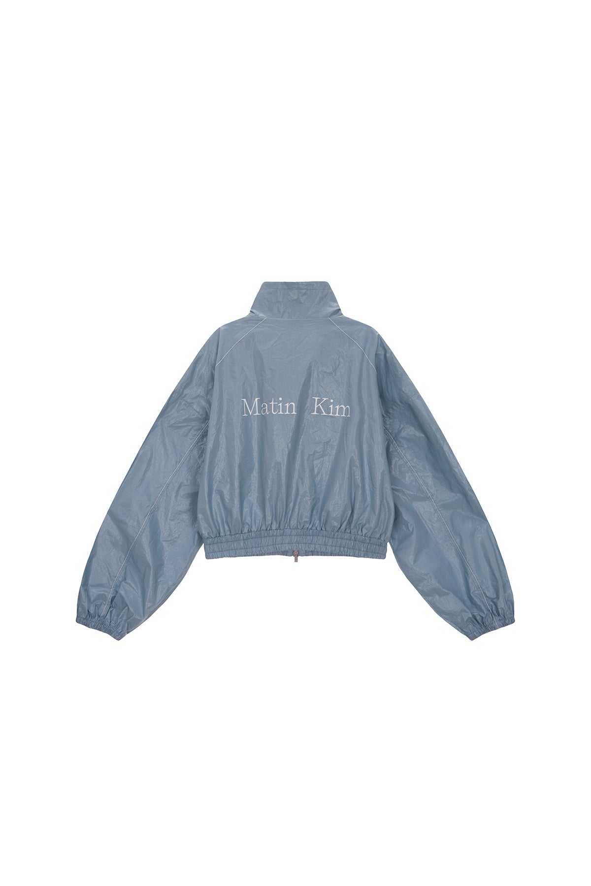 Matinkim Matin Coating Crop Blouson IN Sky