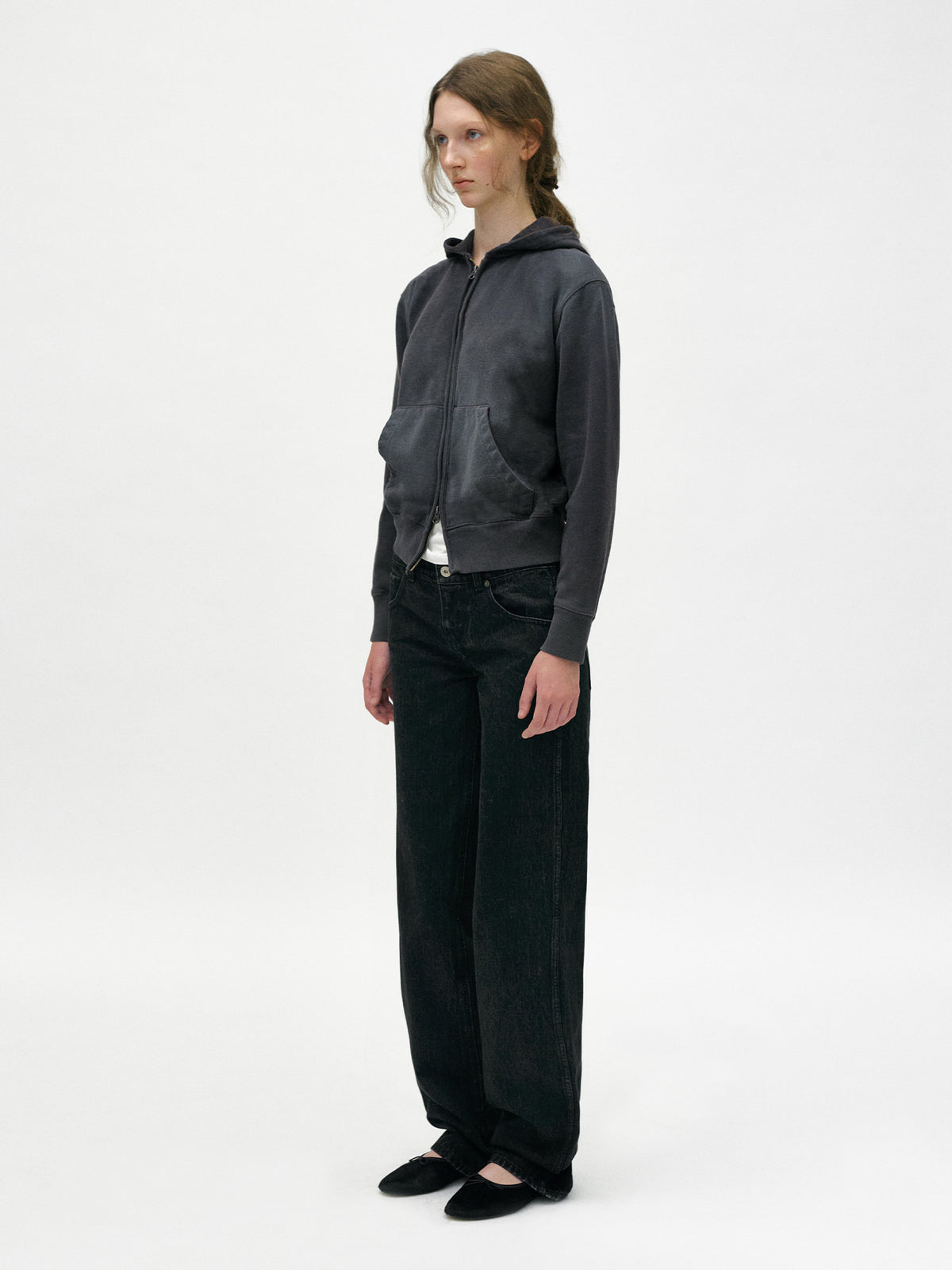 Nothing Written Nils straight jeans (Black, W)