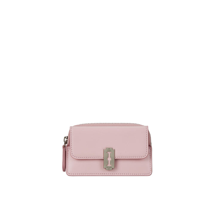Vunque Perfec Slim Zipper Card Wallet Pale Pink