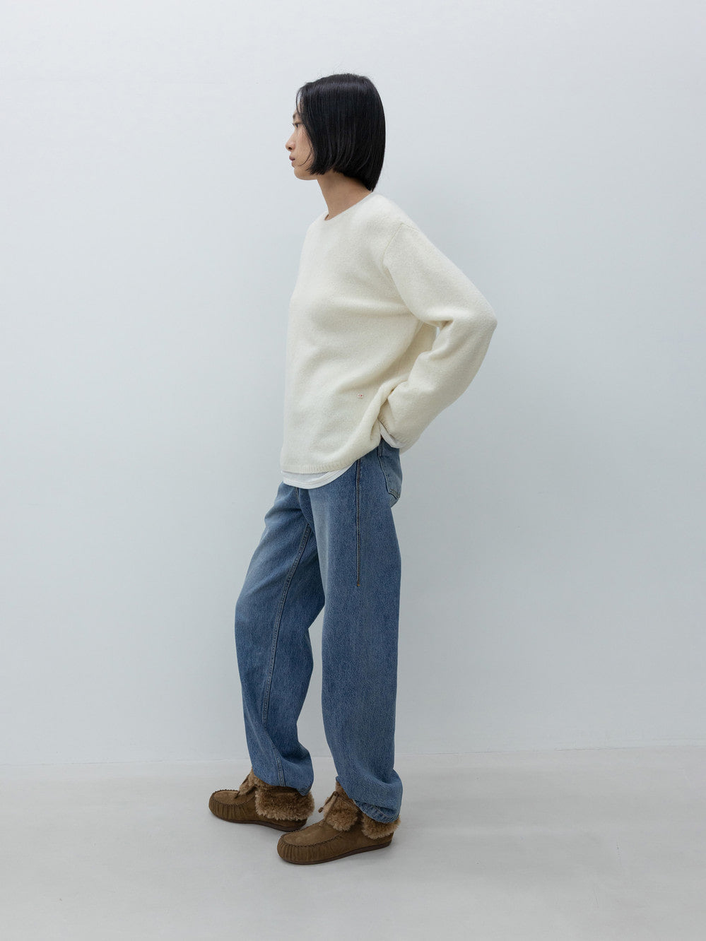 Low Classic Classic Straight-Fit Denim Mid Blue