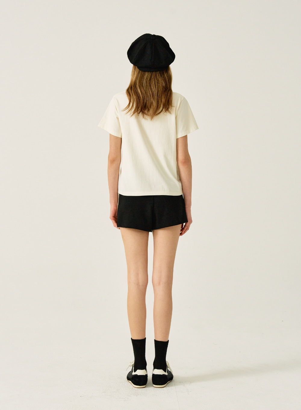 [satur] (W) Tarot Graphic T-Shirt - Cream Yellow